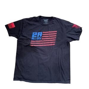 We The People, men's size XXL black short sleeve T-shirt